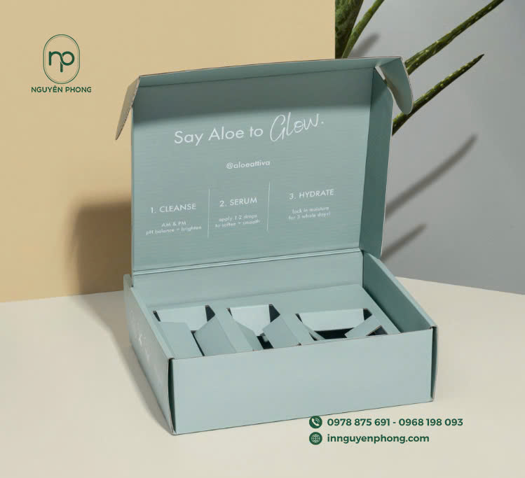 Hộp carton ship COD gấp gọn tiện lợi